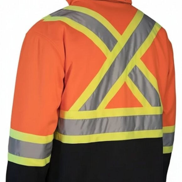 🧥 Forcefield Hi-Vis Softshell Winter Safety Jacket - Men Size(M) - Picture 3 of 6